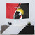 Uganda Rugby Custom Tapestry Go Cranes - African Pattern - Wonder Print Shop