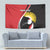 Uganda Rugby Custom Tapestry Go Cranes - African Pattern - Wonder Print Shop