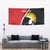 Uganda Rugby Custom Tapestry Go Cranes - African Pattern - Wonder Print Shop