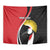 Uganda Rugby Custom Tapestry Go Cranes - African Pattern - Wonder Print Shop