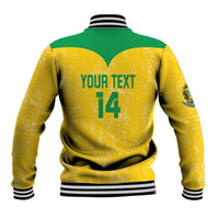 Custom Brasil Volleyball Baseball Jacket Vai Canarinhos!