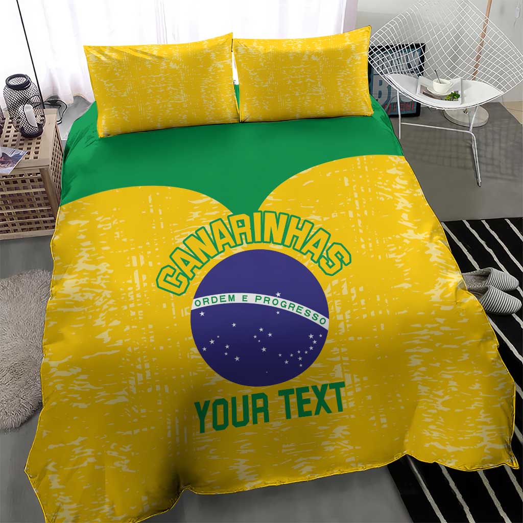 Custom Brasil Volleyball Bedding Set Vai Canarinhos!