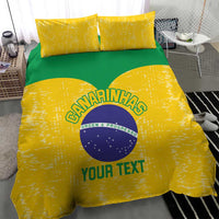 Custom Brasil Volleyball Bedding Set Vai Canarinhos!