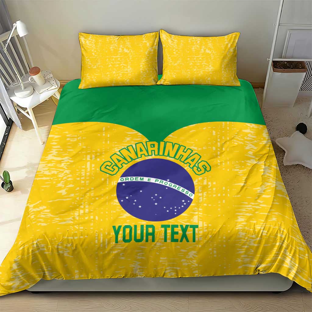 Custom Brasil Volleyball Bedding Set Vai Canarinhos!