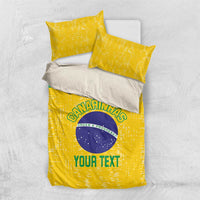 Custom Brasil Volleyball Bedding Set Vai Canarinhos!