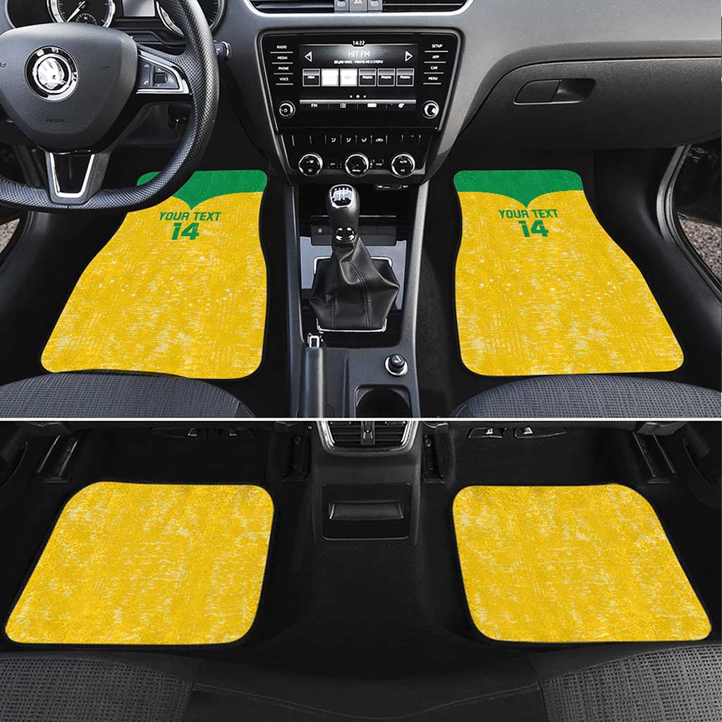 Custom Brasil Volleyball Car Mats Vai Canarinhos!