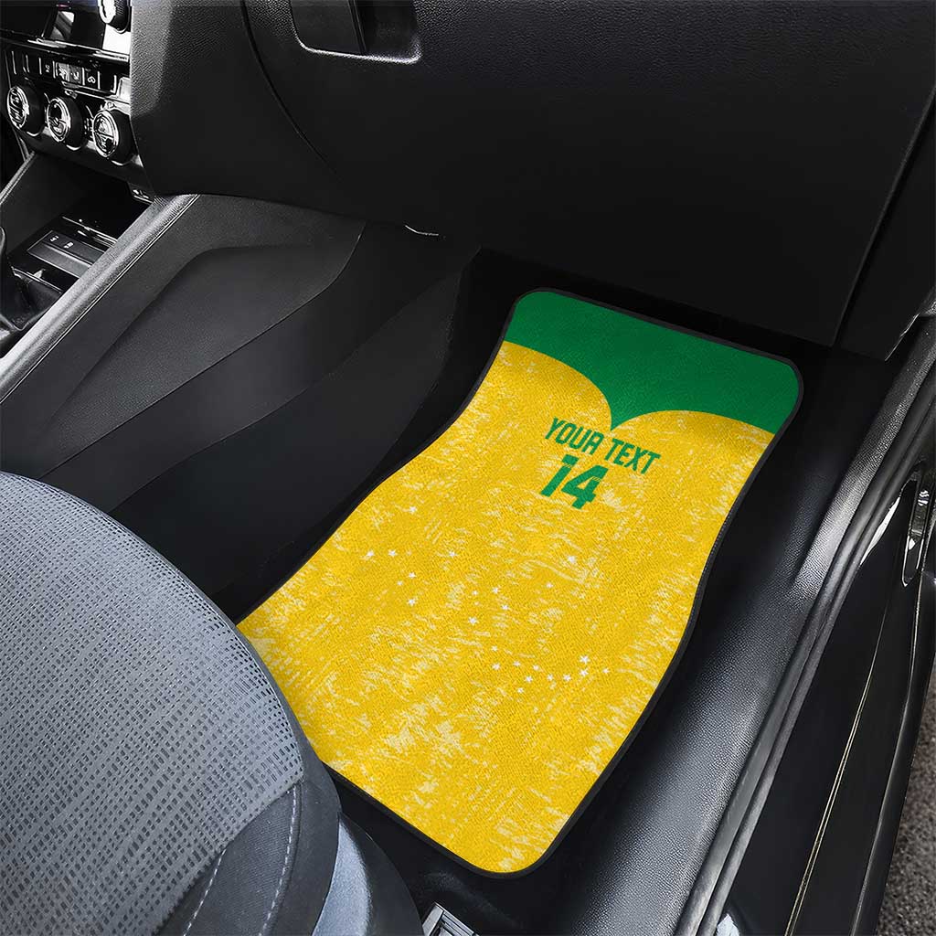 Custom Brasil Volleyball Car Mats Vai Canarinhos!