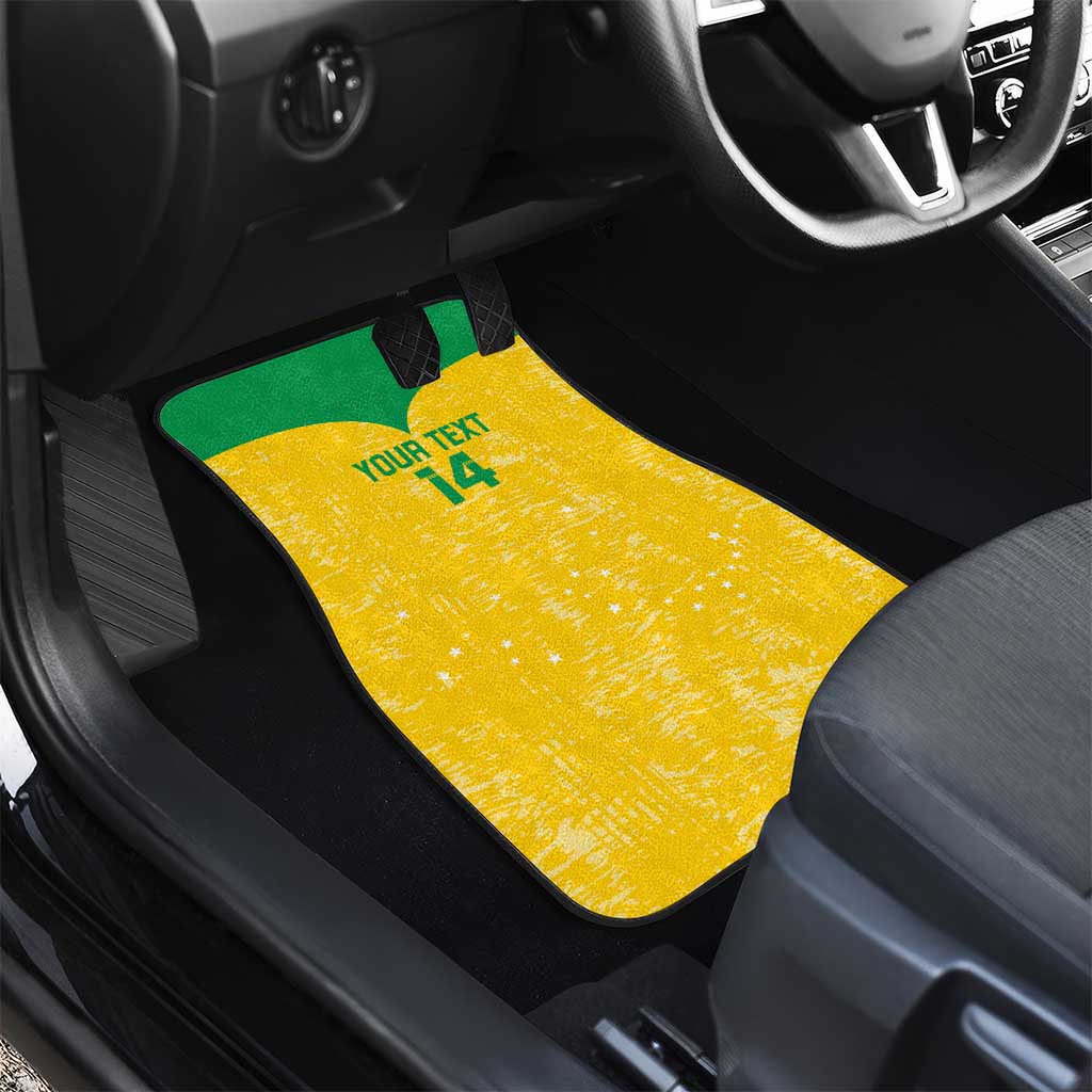 Custom Brasil Volleyball Car Mats Vai Canarinhos!