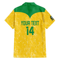 Custom Brasil Volleyball Family Matching Summer Maxi Dress and Hawaiian Shirt Vai Canarinhos!