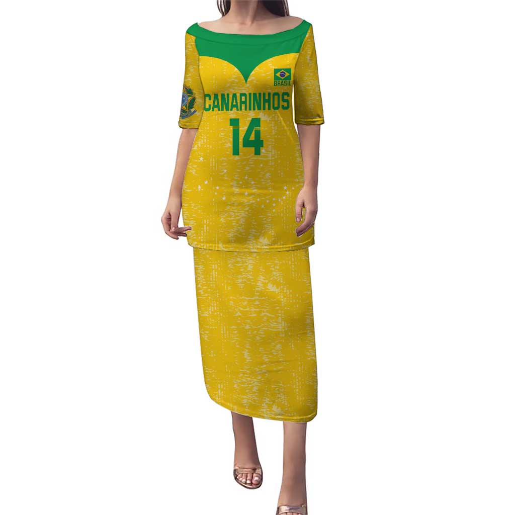 Custom Brasil Volleyball Puletasi Vai Canarinhos! - Wonder Print Shop