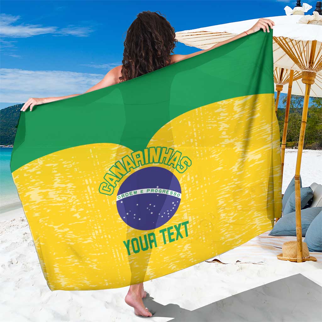 Custom Brasil Volleyball Sarong Vai Canarinhos! - Wonder Print Shop