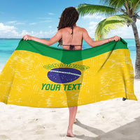 Custom Brasil Volleyball Sarong Vai Canarinhos! - Wonder Print Shop