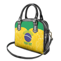 Custom Brasil Volleyball Shoulder Handbag Vai Canarinhos! - Wonder Print Shop