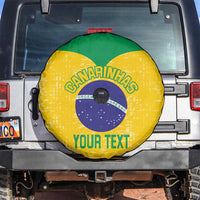 Custom Brasil Volleyball Spare Tire Cover Vai Canarinhos! - Wonder Print Shop