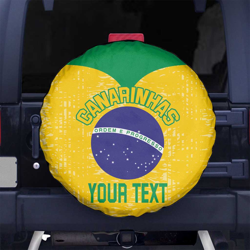 Custom Brasil Volleyball Spare Tire Cover Vai Canarinhos! - Wonder Print Shop