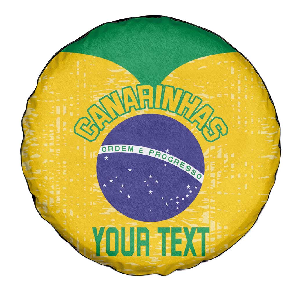 Custom Brasil Volleyball Spare Tire Cover Vai Canarinhos! - Wonder Print Shop