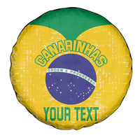 Custom Brasil Volleyball Spare Tire Cover Vai Canarinhos! - Wonder Print Shop
