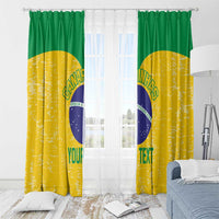 Custom Brasil Volleyball Window Curtain Vai Canarinhos! - Wonder Print Shop