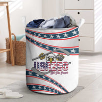 Hockey United States 250th Anniversary Laundry Basket USA Semiquincentennial We The People