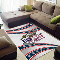 Hockey United States 250th Anniversary Area Rug USA Semiquincentennial We The People