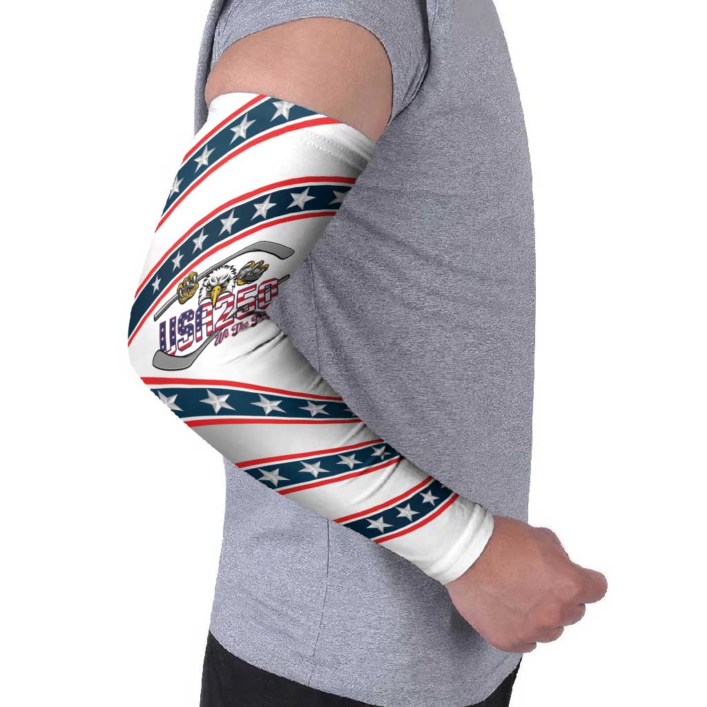 Custom Hockey United States 250th Anniversary Arm Sleeves USA Semiquincentennial We The People