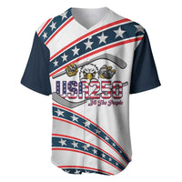 Custom Hockey United States 250th Anniversary Baseball Jersey USA Semiquincentennial We The People