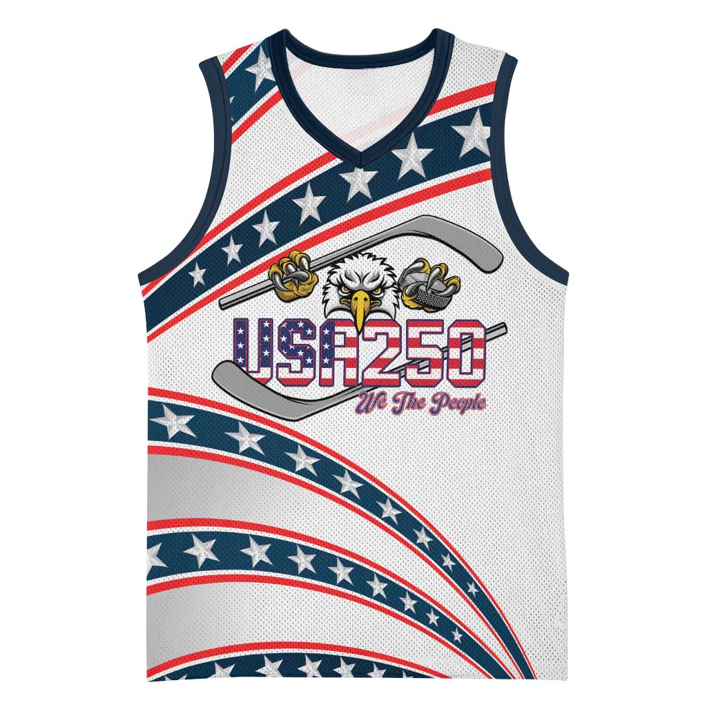 Custom Hockey United States 250th Anniversary Basketball Jersey USA Semiquincentennial We The People