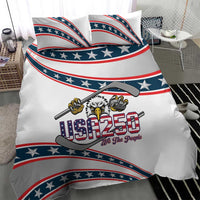 Hockey United States 250th Anniversary Bedding Set USA Semiquincentennial We The People