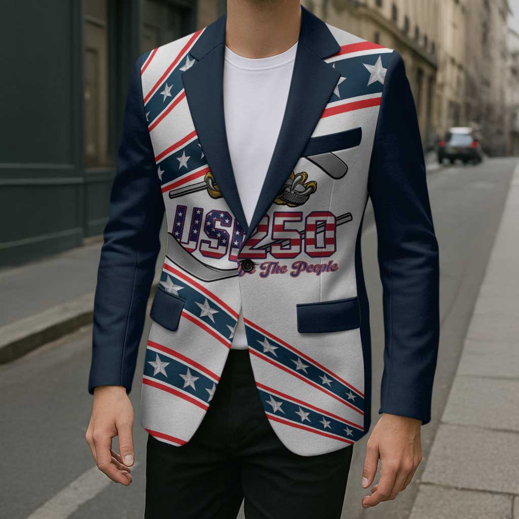 Custom Hockey United States 250th Anniversary Blazer USA Semiquincentennial We The People