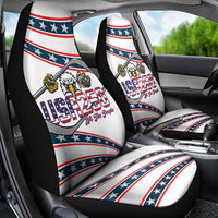 Hockey United States 250th Anniversary Car Seat Cover USA Semiquincentennial We The People
