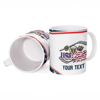 Custom Hockey United States 250th Anniversary Ceramic Mug USA Semiquincentennial We The People
