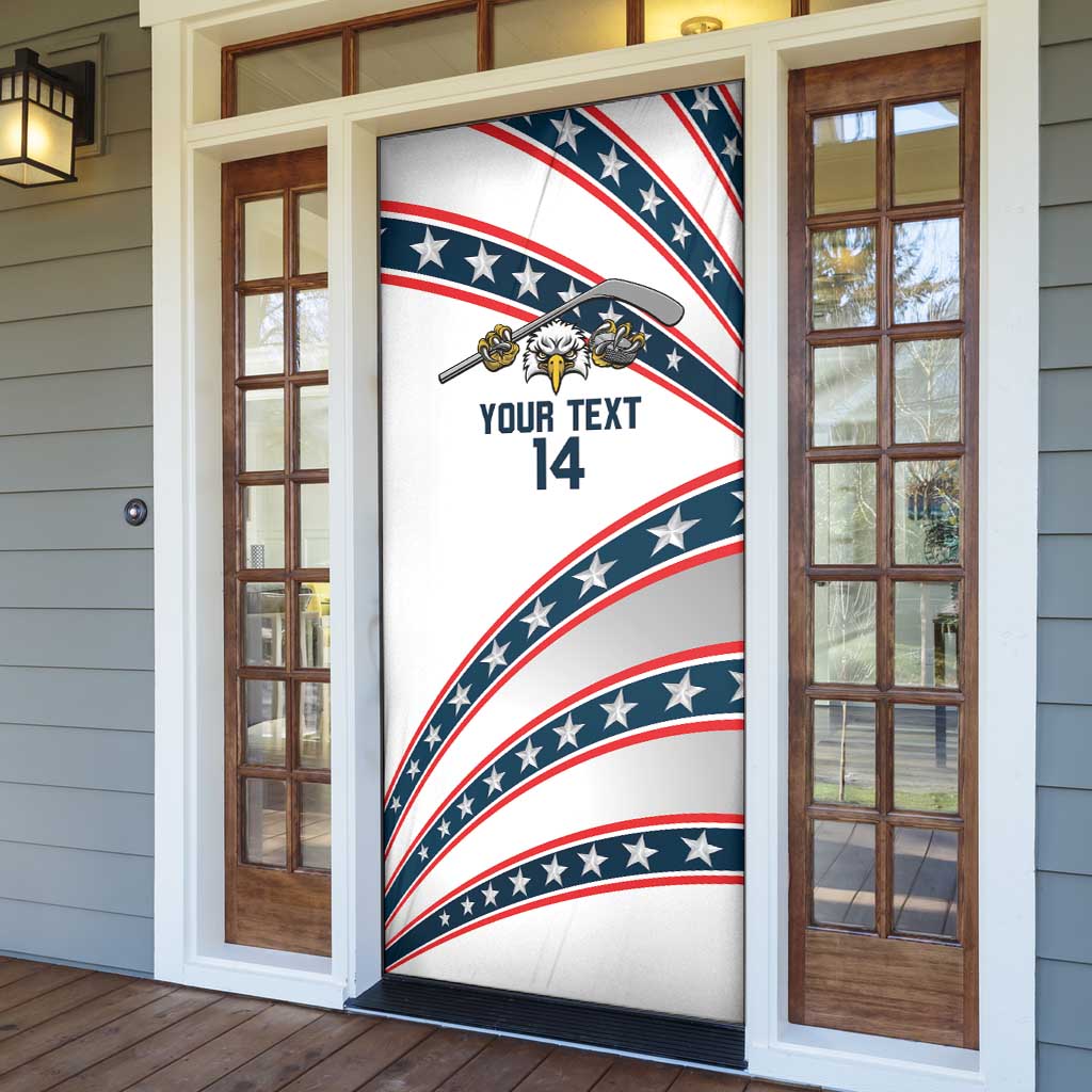 Custom Hockey United States 250th Anniversary Door Cover USA Semiquincentennial We The People