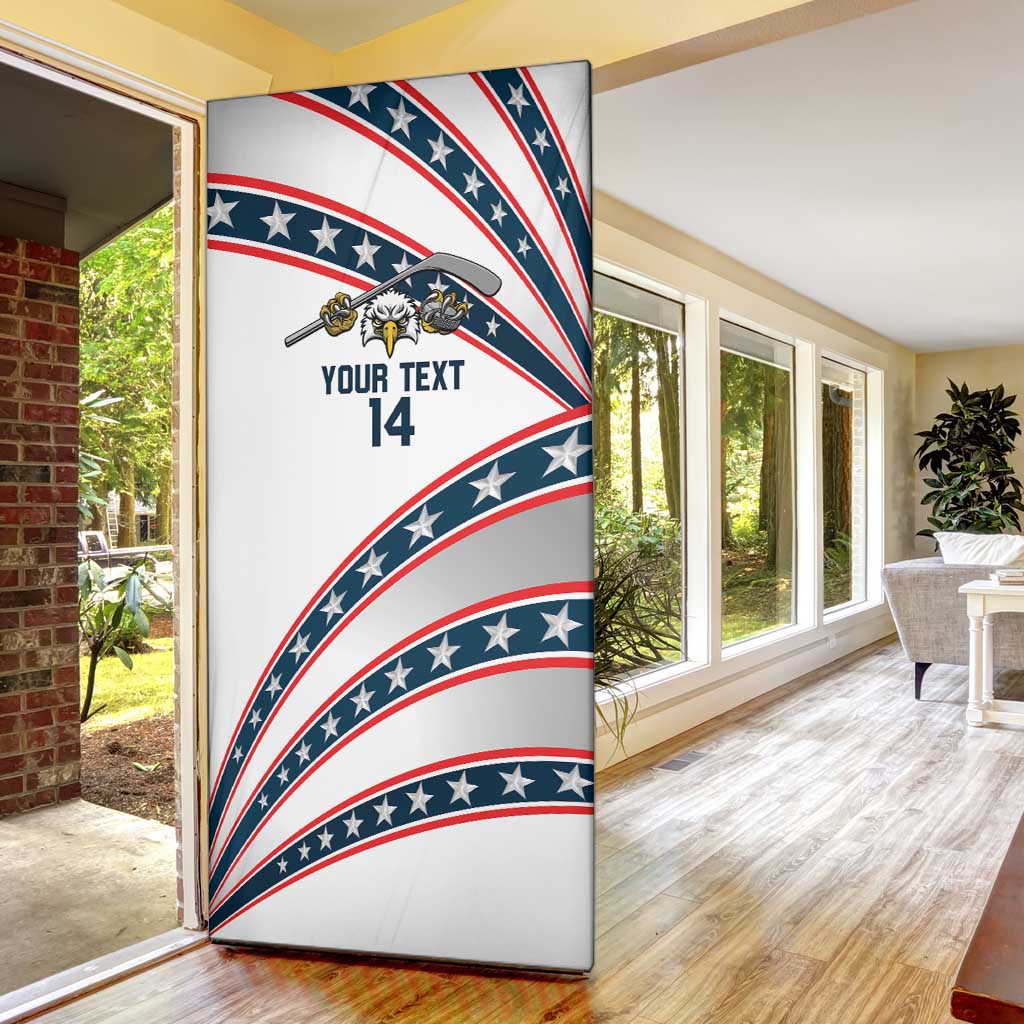 Custom Hockey United States 250th Anniversary Door Cover USA Semiquincentennial We The People