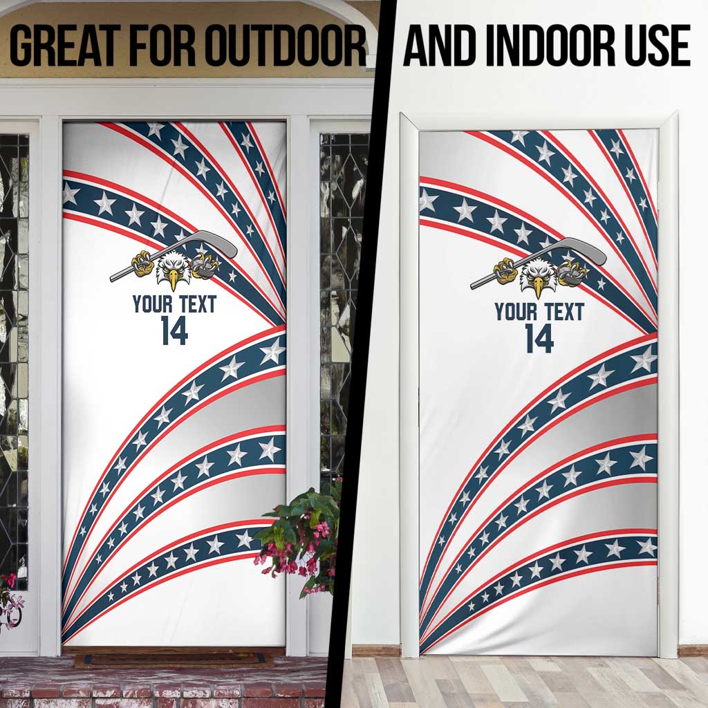 Custom Hockey United States 250th Anniversary Door Cover USA Semiquincentennial We The People
