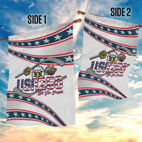 Hockey United States 250th Anniversary Garden Flag USA Semiquincentennial We The People