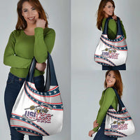 Hockey United States 250th Anniversary Grocery Bag USA Semiquincentennial We The People