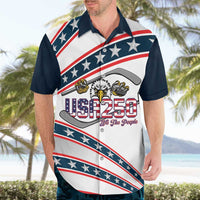 Custom Hockey United States 250th Anniversary Hawaiian Shirt USA Semiquincentennial We The People