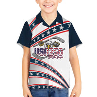 Custom Hockey United States 250th Anniversary Hawaiian Shirt USA Semiquincentennial We The People