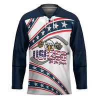 Custom Hockey United States 250th Anniversary Hockey Jersey USA Semiquincentennial We The People