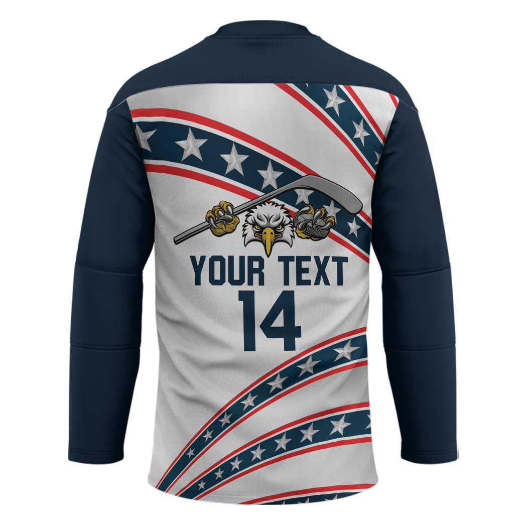 Custom Hockey United States 250th Anniversary Hockey Jersey USA Semiquincentennial We The People