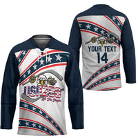 Custom Hockey United States 250th Anniversary Hockey Jersey USA Semiquincentennial We The People
