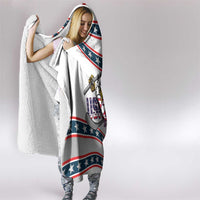 Hockey United States 250th Anniversary Hooded Blanket USA Semiquincentennial We The People