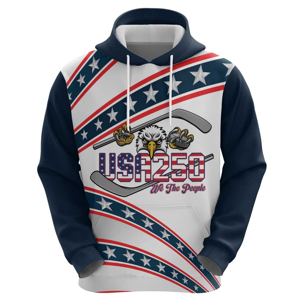 Custom Hockey United States 250th Anniversary Hoodie USA Semiquincentennial We The People