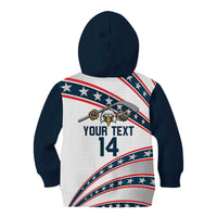 Custom Hockey United States 250th Anniversary Kid Hoodie USA Semiquincentennial We The People