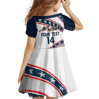 Custom Hockey United States 250th Anniversary Kid Short Sleeve Dress USA Semiquincentennial We The People