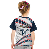 Custom Hockey United States 250th Anniversary Kid T Shirt USA Semiquincentennial We The People