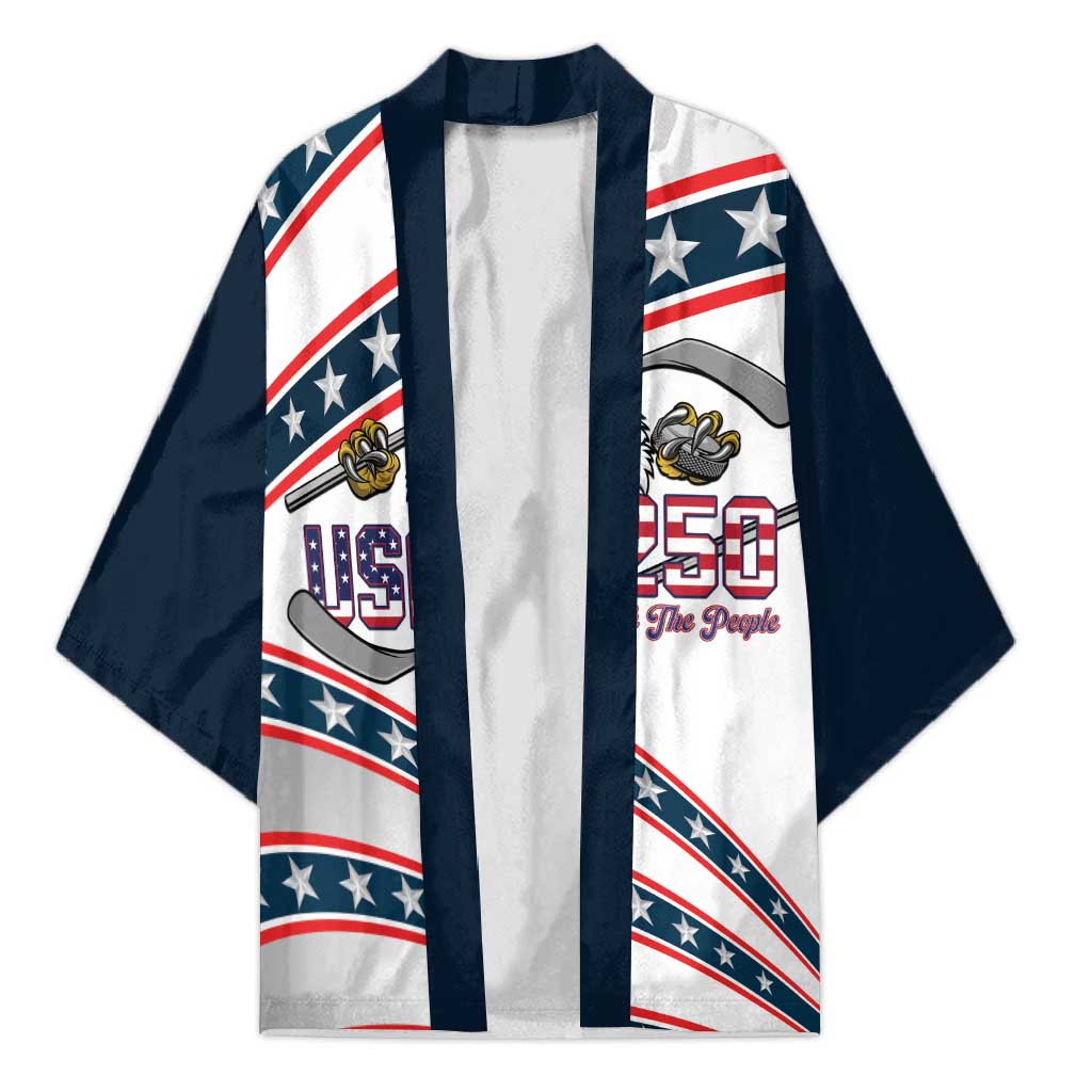 Custom Hockey United States 250th Anniversary Kimono USA Semiquincentennial We The People