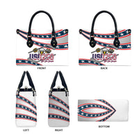 Hockey United States 250th Anniversary Leather Bag USA Semiquincentennial We The People