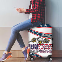 Hockey United States 250th Anniversary Luggage Cover USA Semiquincentennial We The People