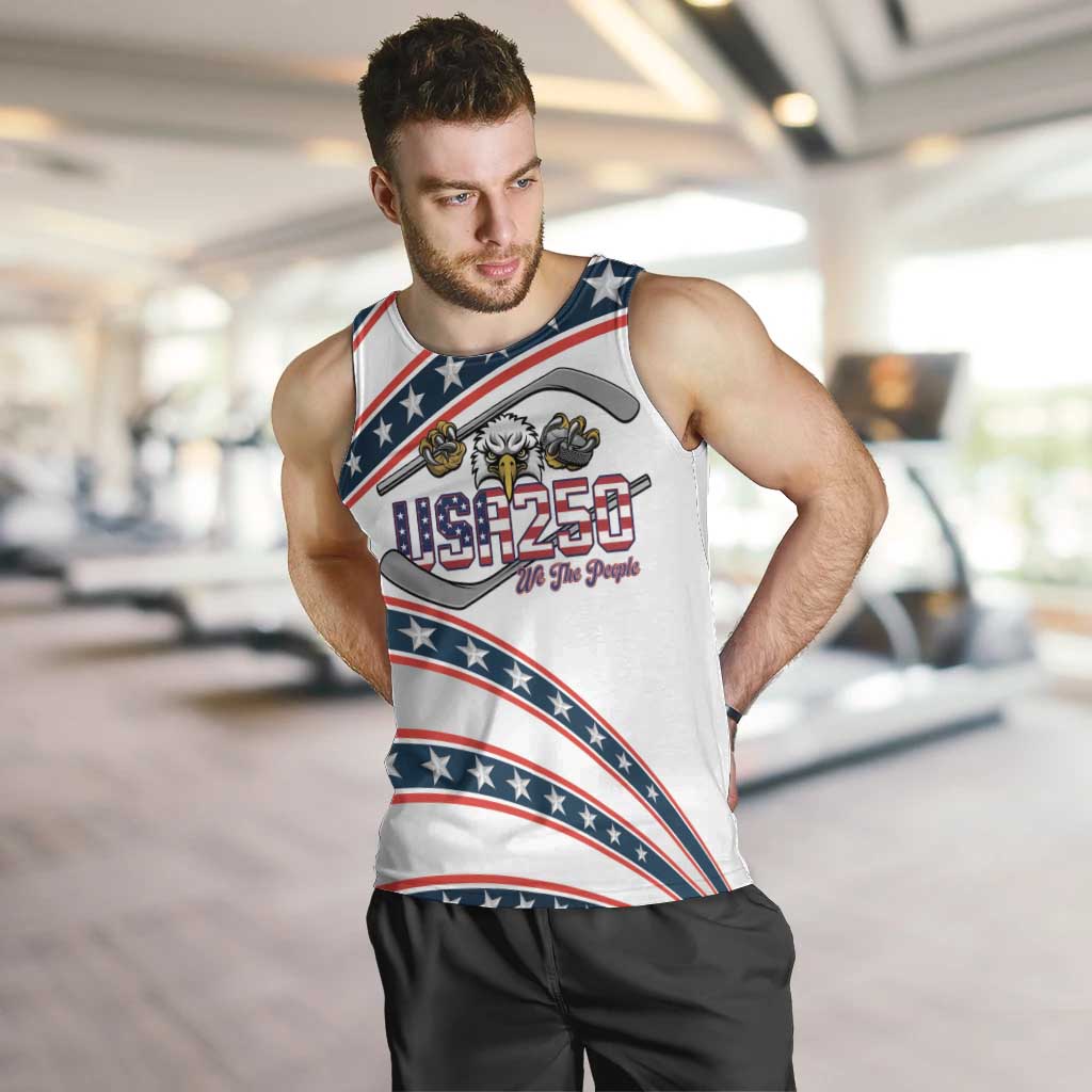 Custom Hockey United States 250th Anniversary Men Tank Top USA Semiquincentennial We The People